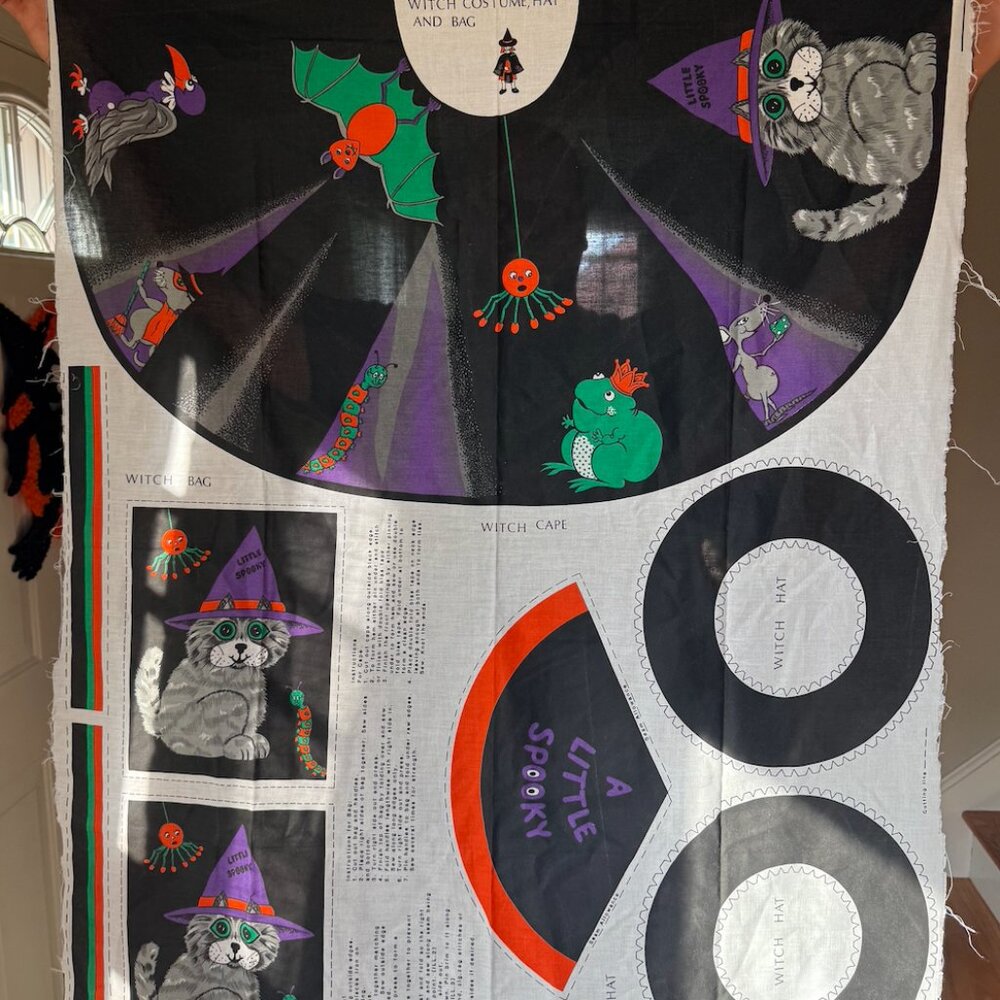 Manes Fabrics - Witch Costume, Hat & Bag